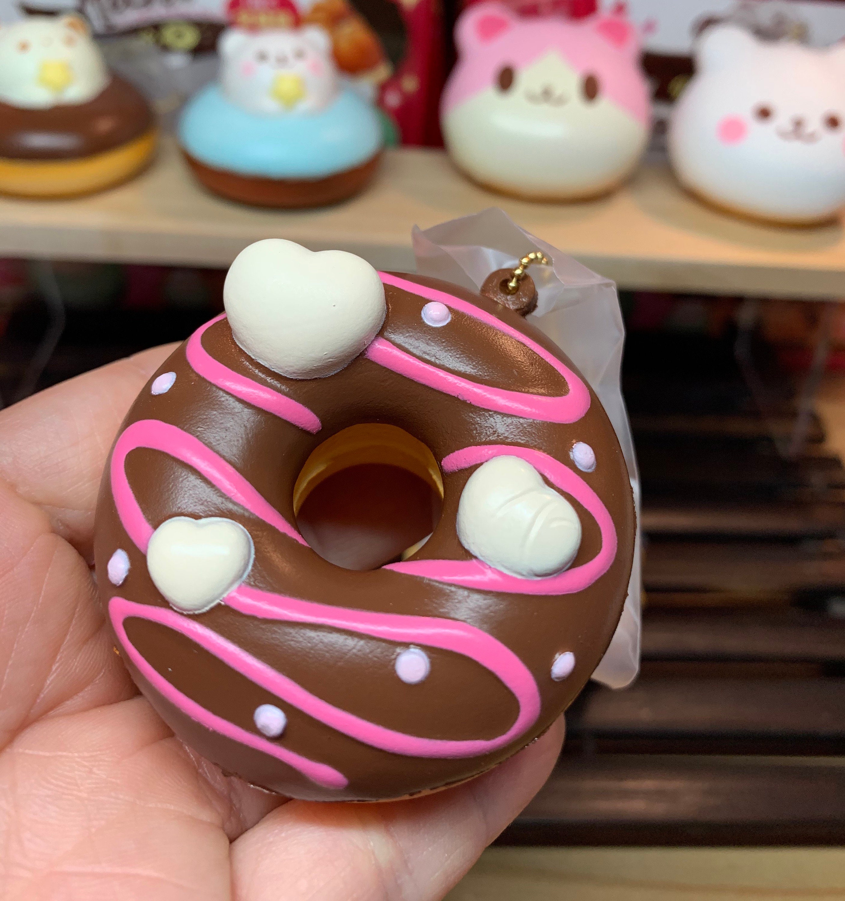 Kawaii Animal Donuts Squishy Toy