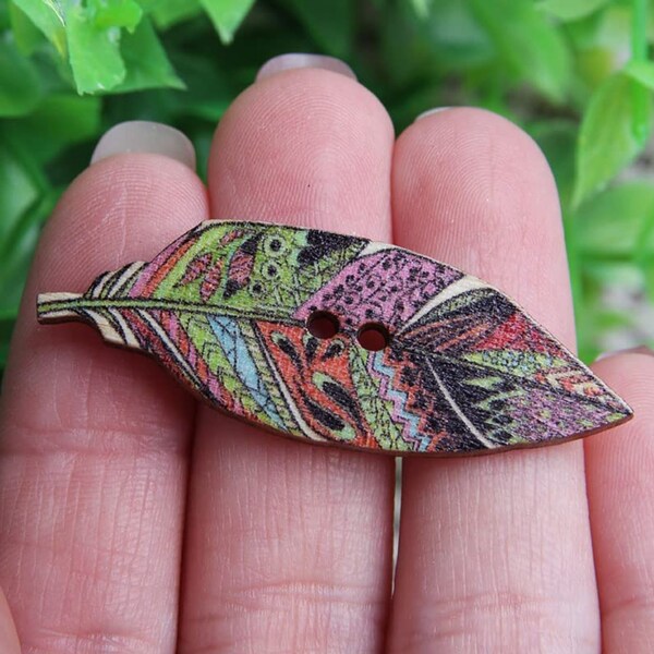 Wooden Feather - Etsy