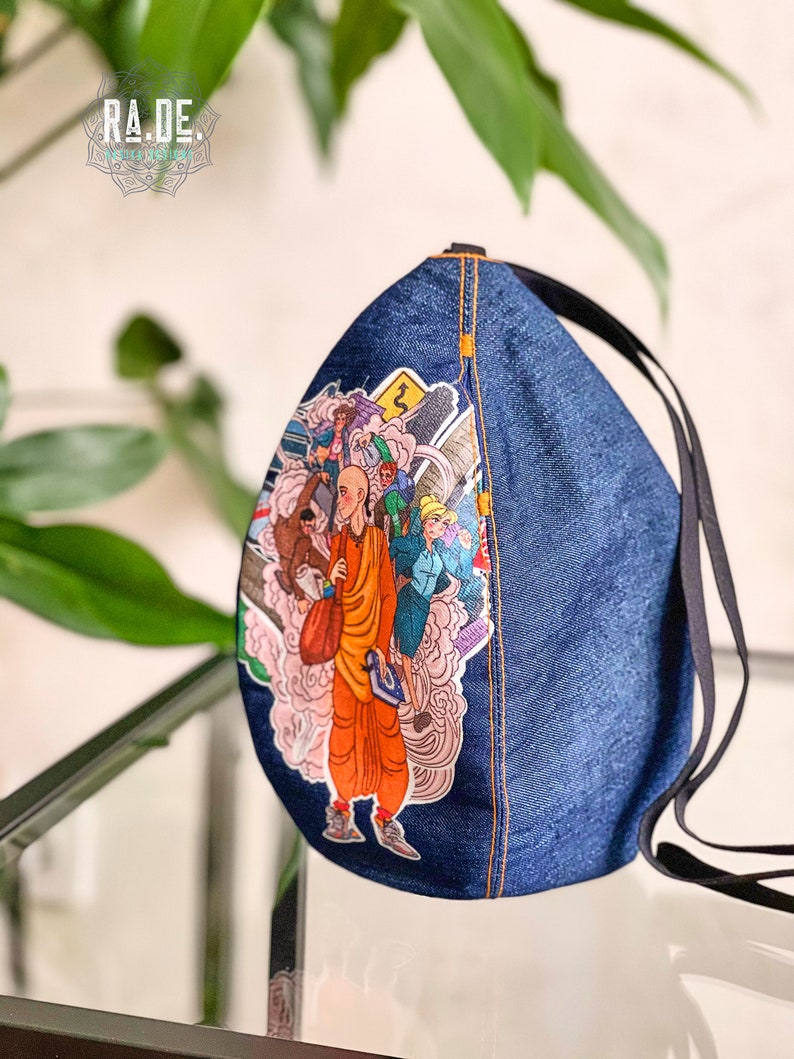 Japa Bag Sankirtana Lila Japa Bag Large Size 31cm / Etsy