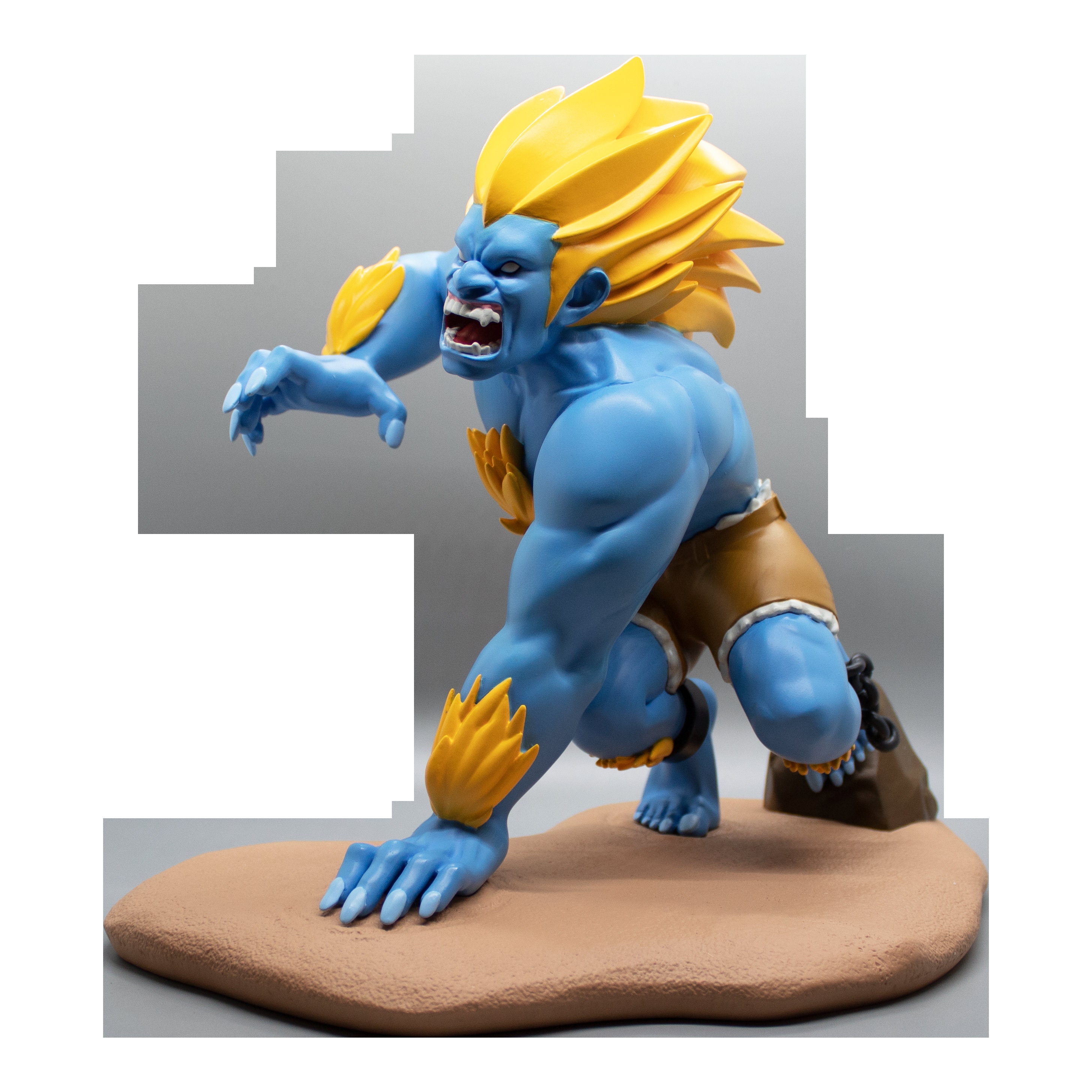  ICON HEROES Street Fighter 2: Blanka Polystone Statue : Toys &  Games