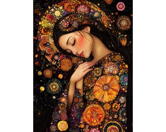 Fantasy Woman Diamond Painting Kit: DIY Home Decor