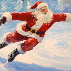 Santa Claus Diamond Painting Kit: Christmas Embroidery Home Decor