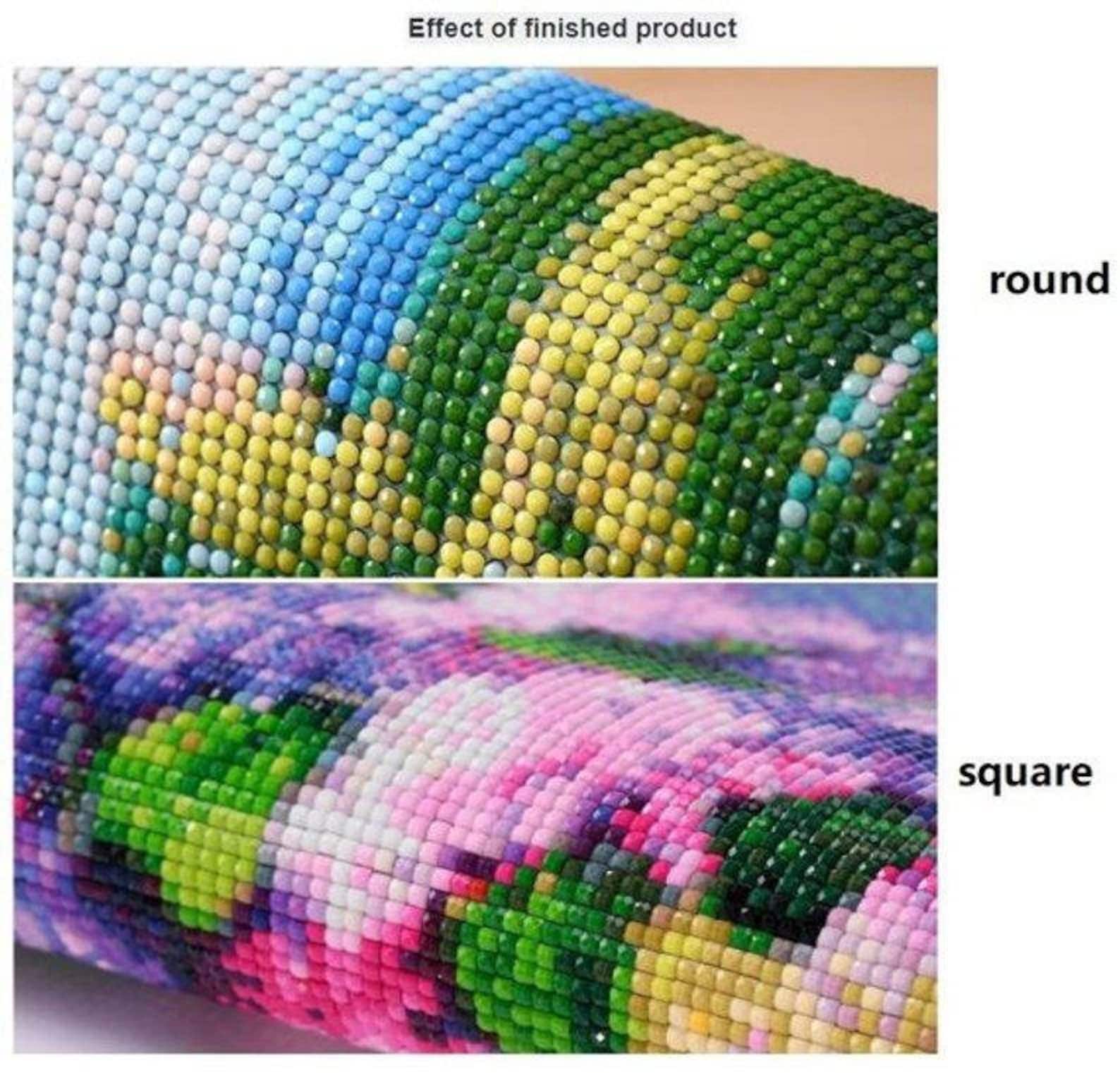 5D DIY Full Drill Square Round Diamond Painting KitAnimal Big | Etsy