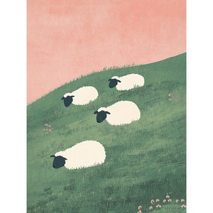 Sheep Diamond Painting Kit: DIY 5D Embroidery Home Decor