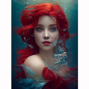 Fantasy Mermaid 5D Diamond Painting Kit: Beauty DIY Home Decor