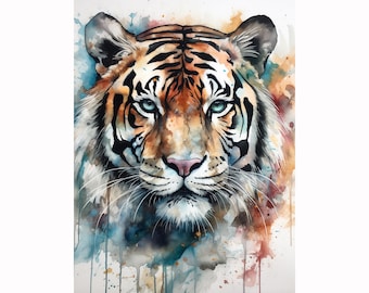 Tiger Diamond Painting Kit: DIY Home Decor