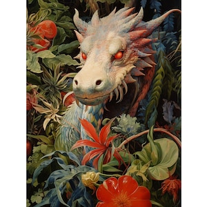 Fantasy Dragon Diamond Painting Kit: DIY Home Decor