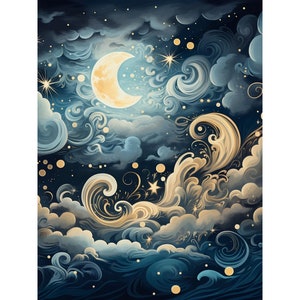 Moonlight Night Diamond Painting Kit: DIY Home Decor