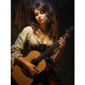5D DIY Full Drill Square Round Diamond Painting Kit Fantasy, Girl Diamond Embroidery Home Decor