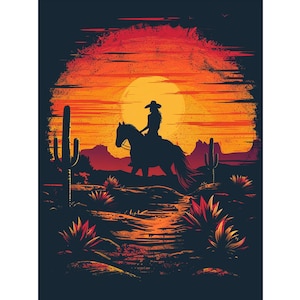 5D DIY Full Drill Square Round Diamond Painting Kit Fantasy,Cowgirl Diamond Embroidery Wall Painting Home Decor