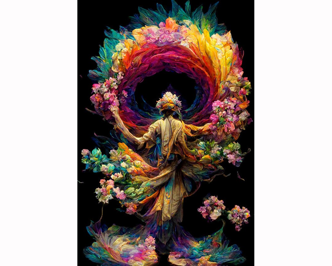 5D DIY Full Drill Square Round Diamond Painting Kit Fantasy,god of ...