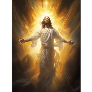 Jesus Diamond Painting by Numbers, Large Size 5D Full Diamond Painting Kits  Religious Jesus Round Shape Diamond Dot Painting Kit Arts Crafts Home Decor  Easter Gift 40x80cm/15.74x31.49in 