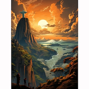 Cristo Redentor Diamond Painting Kit: Full Drill DIY Home Decor