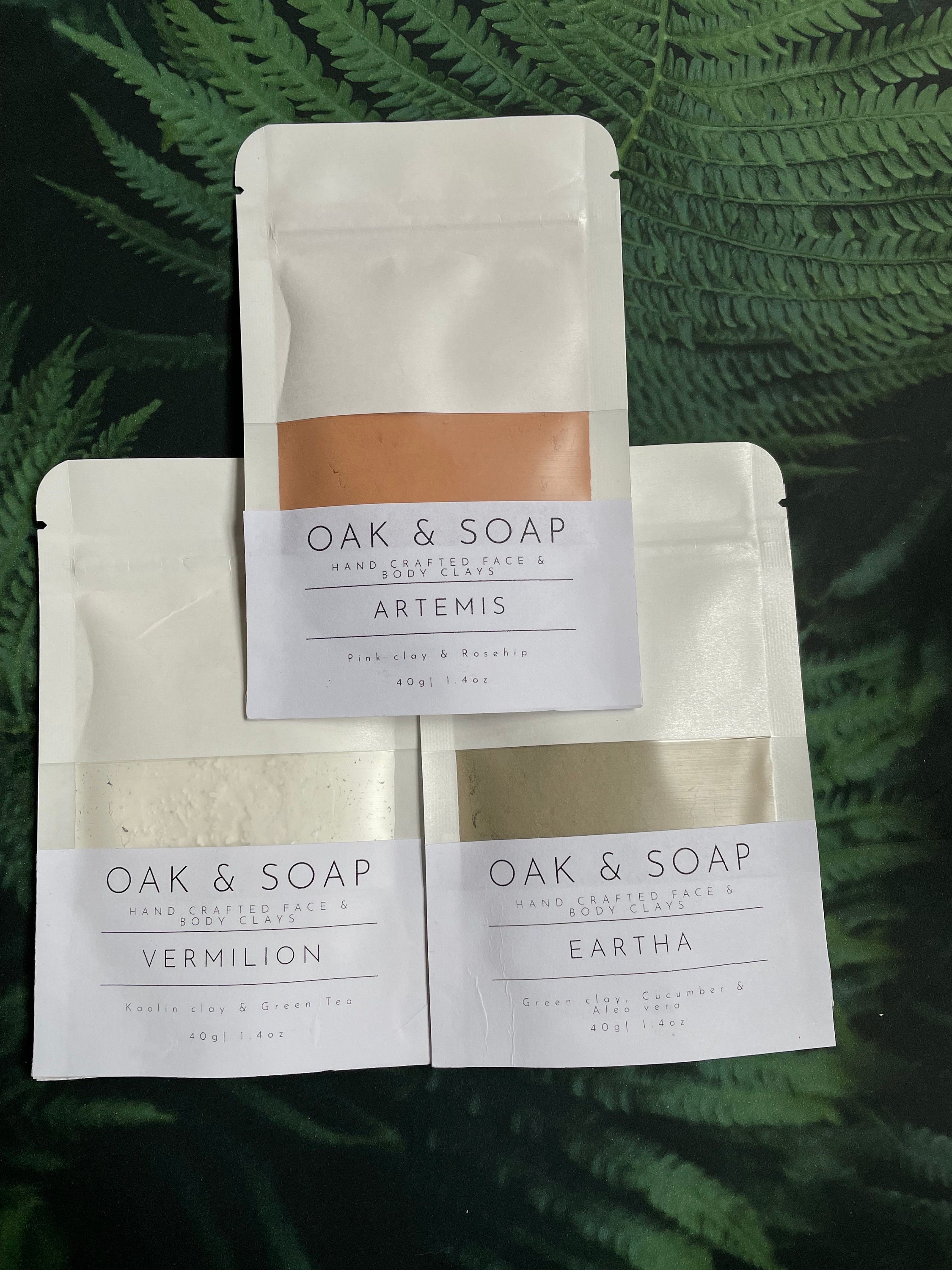 Trio Clay Box dry Body Mask dry Face Clay Mask Clay Face Etsy UK