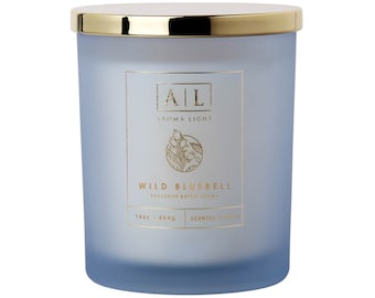 Wild Bluebell | Aroma Light Scented Candle | Handmade | Floral Fragrance | Gift for Her/Him