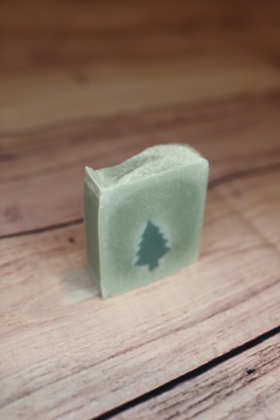 Pine Tree Soap (with Oak Moss and Amber scent)