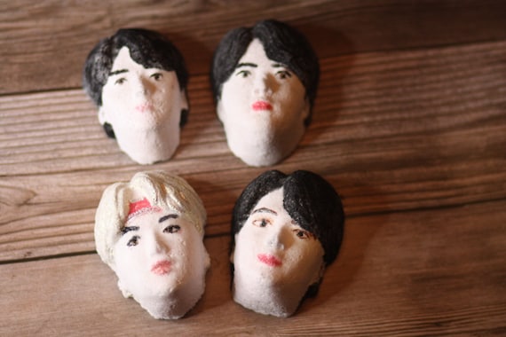 BTS bath bombs