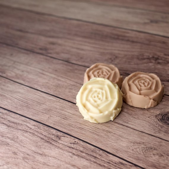 Vegan Rose Soap (Set of 3)