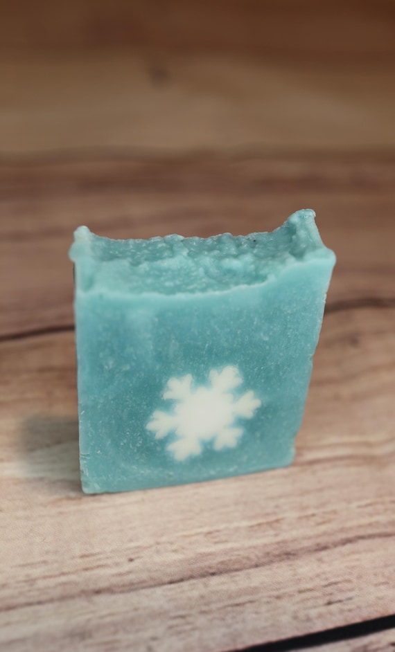 Snow Queen Soap (with spearmint essential oil)