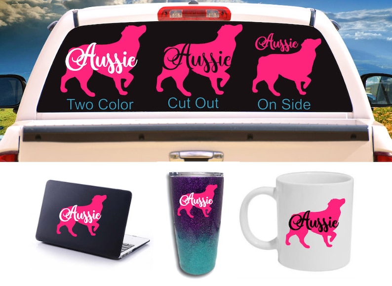 tumbler laptop vinyl decal perfect for car window locker door or just about any flat and shiny surface. FLAMINGOS #17-32