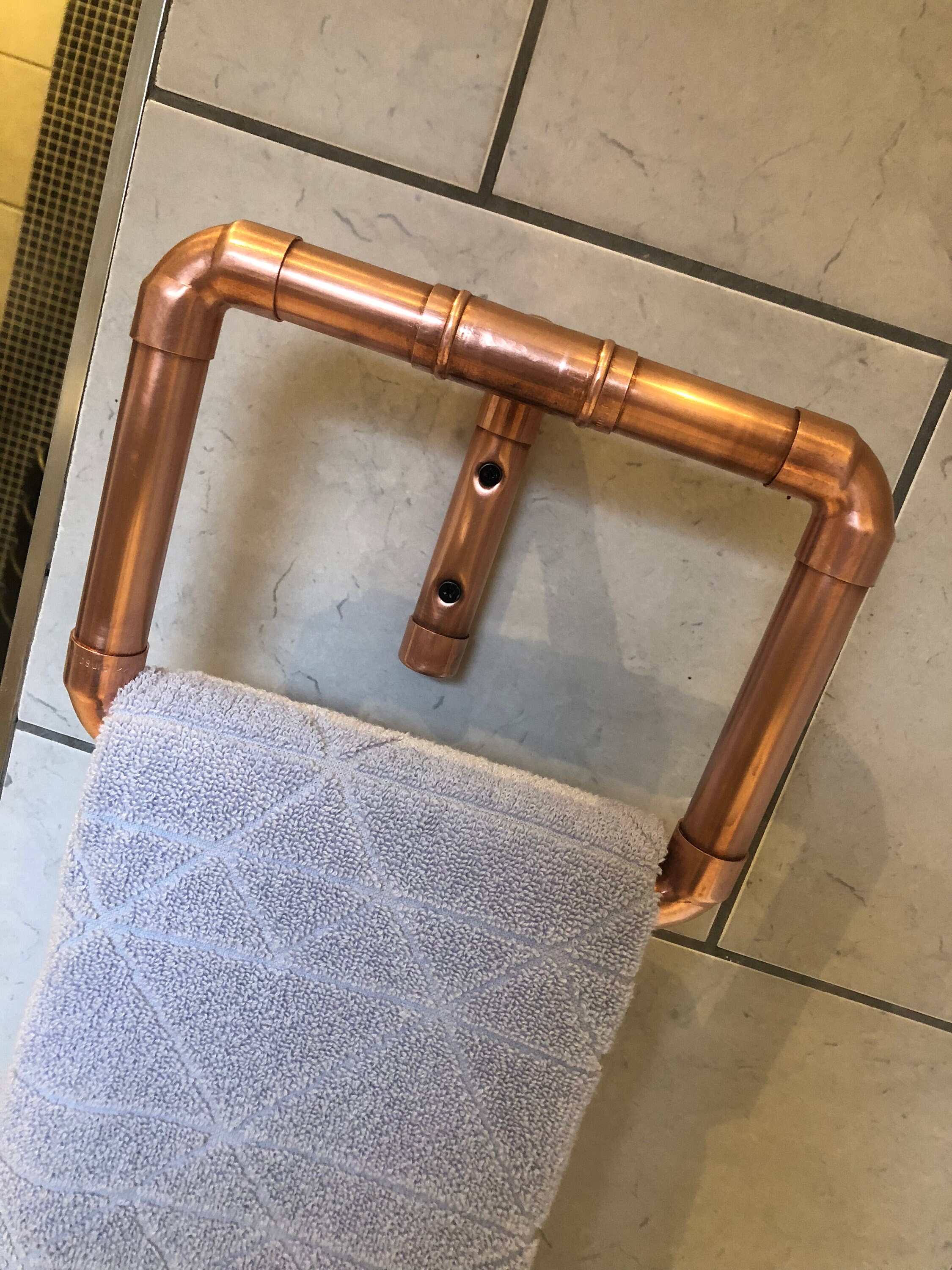 Copper Pipe Bathroom Fittings Etsy