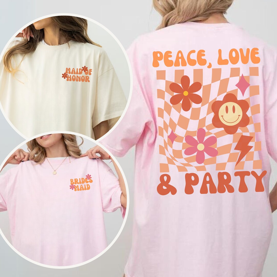 Dazed and Engaged Bachelorette Party Shirt, Groovy Retro Bachelorette ...