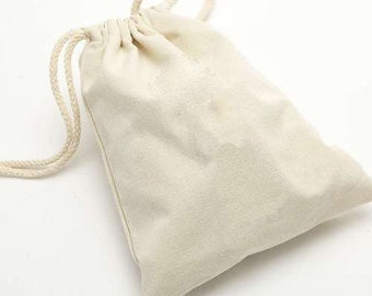drawstring calico bags