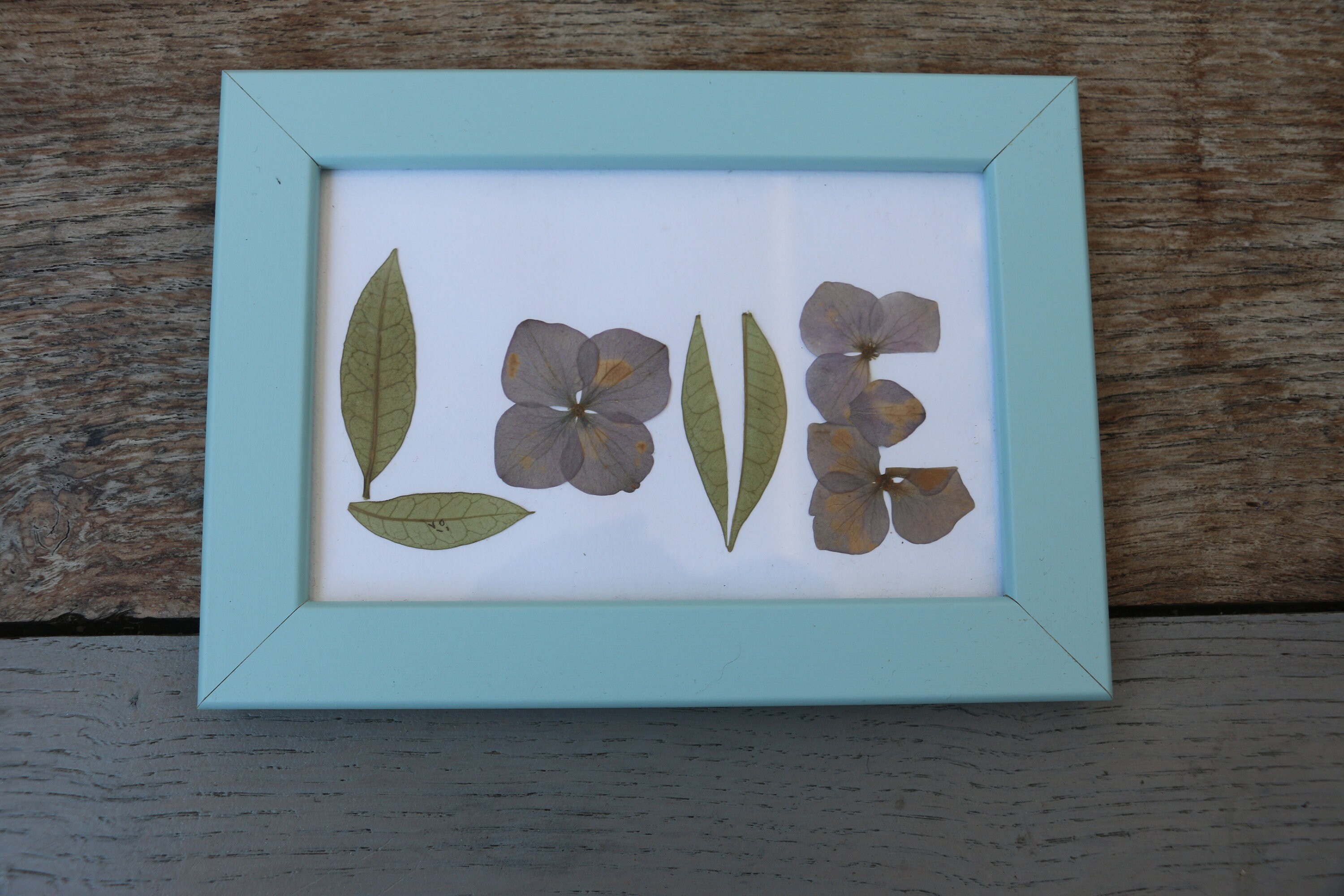 Love en Fleurs Séchées - Herbier Petit Format