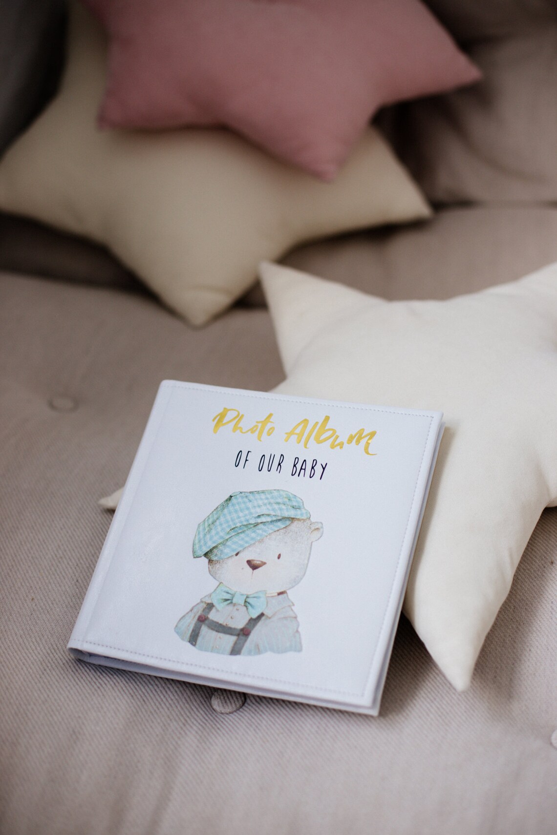 Milestone Book Baby Memory Book First Year Scrapbook Etsy