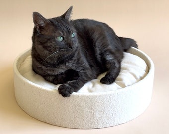 Nido Modern Cat Bed: Organic Cotton, Eco-Friendly