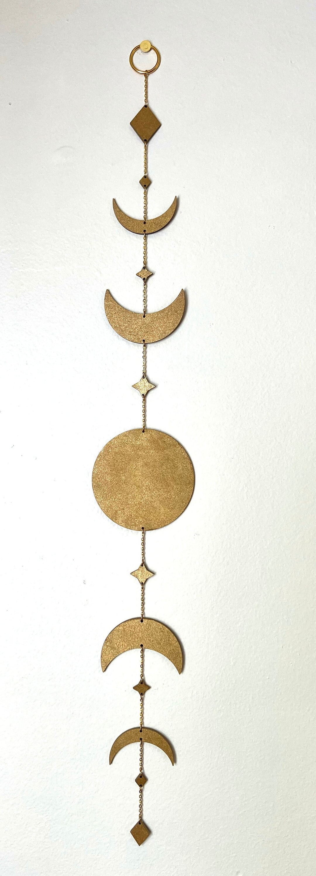Moon Phase Wall Hanging - Etsy