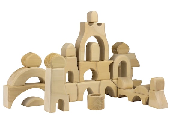 wooden stacking blocks