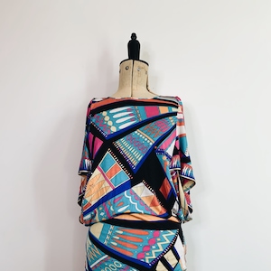 PUCCI 60s Silk Jersey TOP