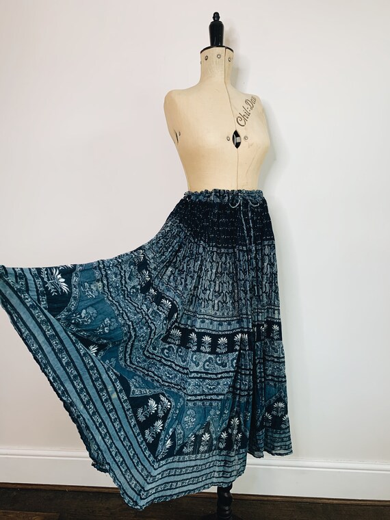 Indian cotton skirt