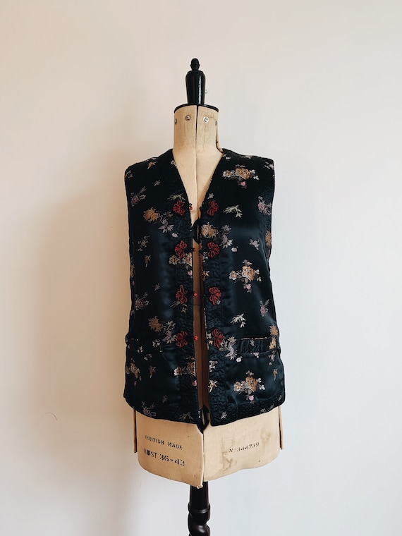 Chinese reversible waistcoat