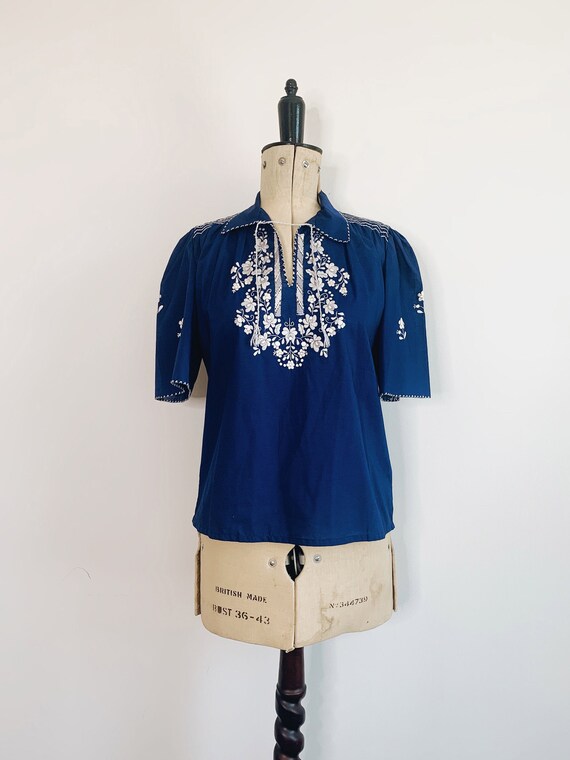 Embroidered Gypsy Top