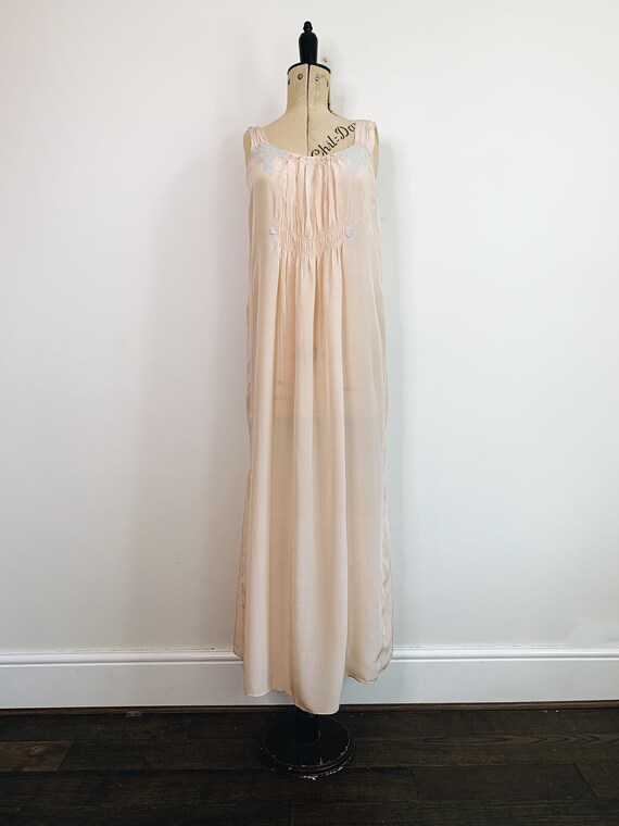 1920s smoked nightdress
