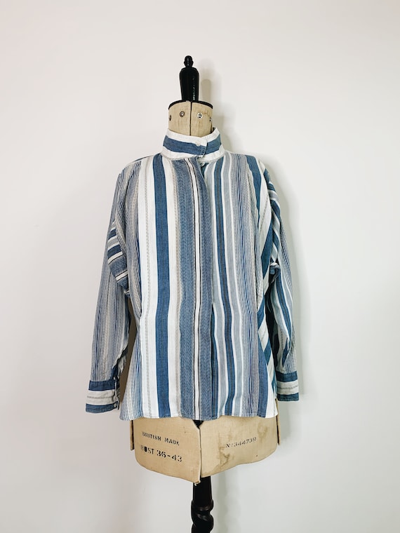 Batwing Sleeves Statement Blouse