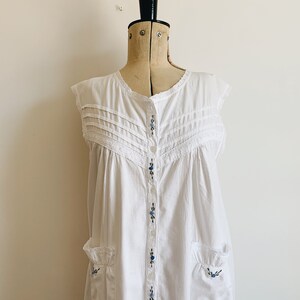 Cotton ruffle nightdress image 3