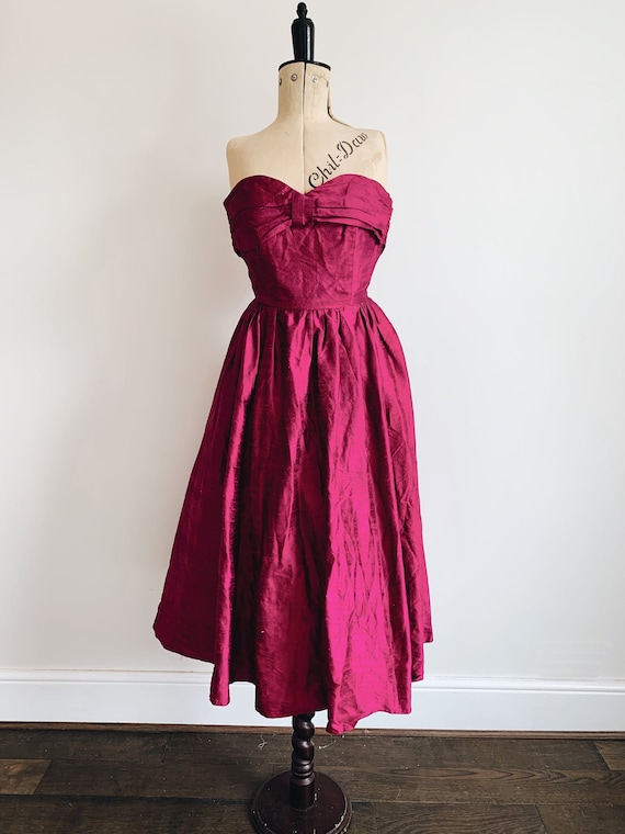 Silk Prom Dress