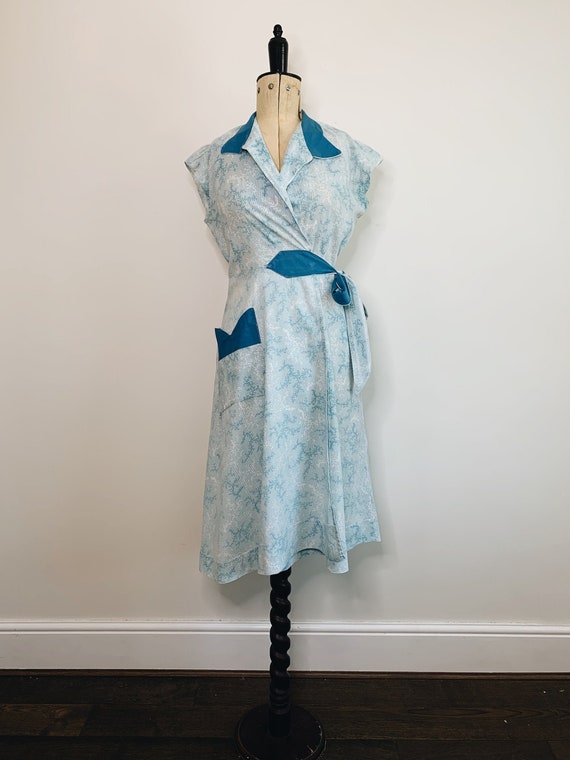 1940s Wrap Dress