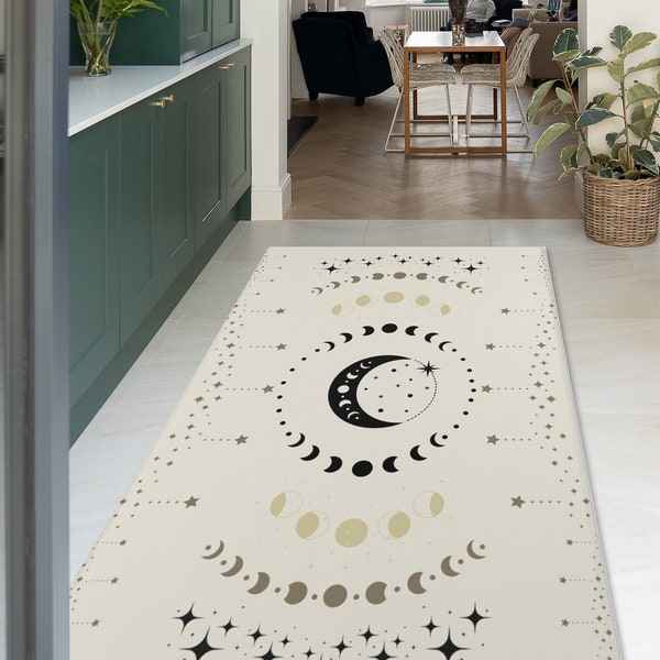 Constellations Sun Moon Area Rug Etsy