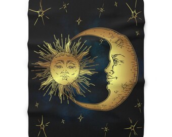 Sun And Moon Blanket Etsy
