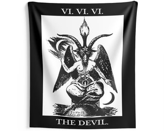 Baphomet Tapestry Etsy