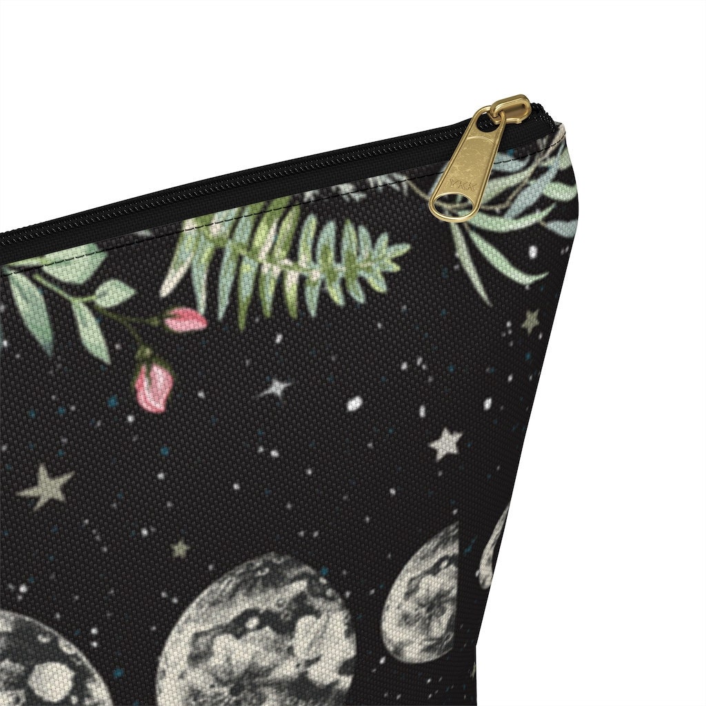 Moonlit Garden Coin Purse Lunar Phases Accessory Pouch Moon Eclipse ...