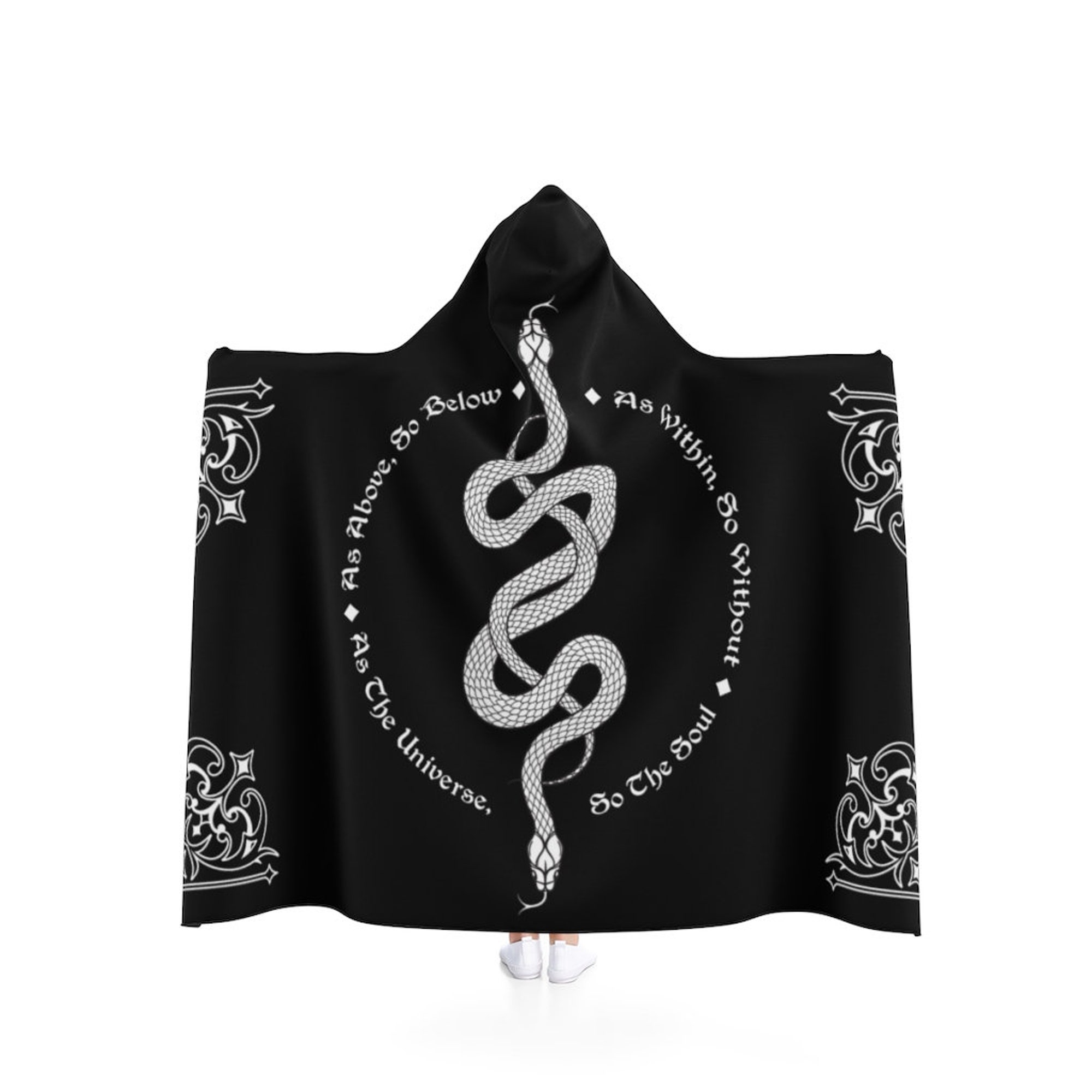 Snake Hooded Blanket