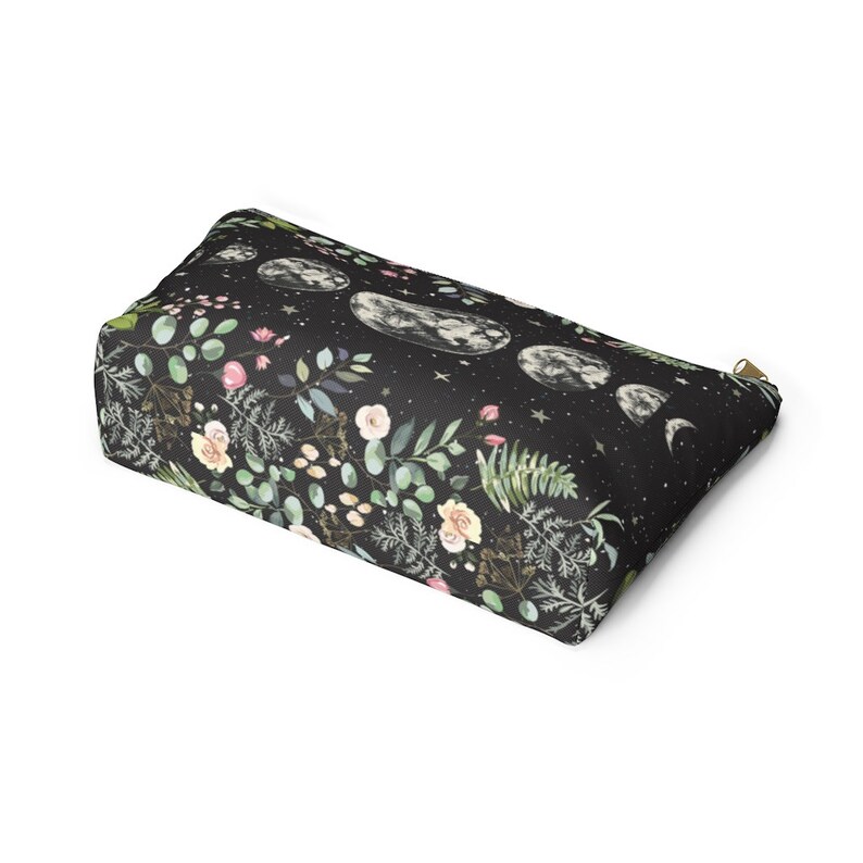 Moonlit Garden Coin Purse Lunar Phases Accessory Pouch Moon Eclipse ...