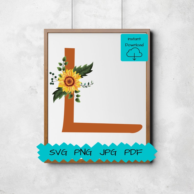 Free Free 302 Floral Letter L Svg SVG PNG EPS DXF File