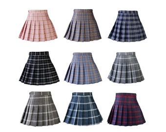 cute checkered skirts