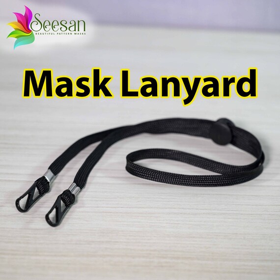 Adult/child Mask Holder/strap/lanyard Adjustable Mask Strap Etsy